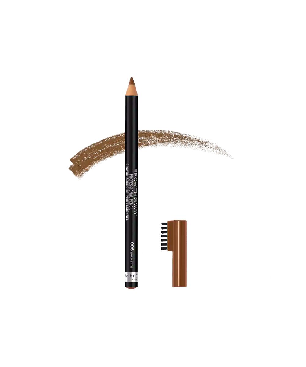 1 Rimmel London, Prof Eyebrow Pencil 006 Brunette, 1.4 g