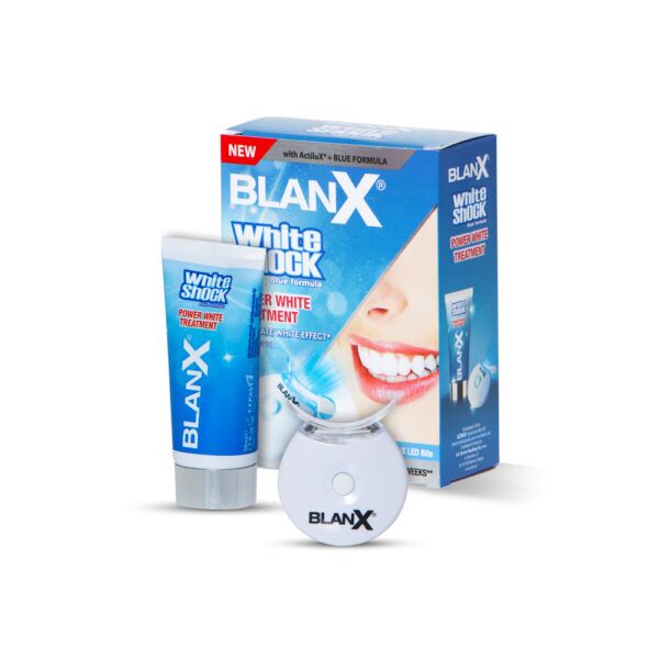 BlanX, White Shock Blue Formula Power white Treatment, 50 ml